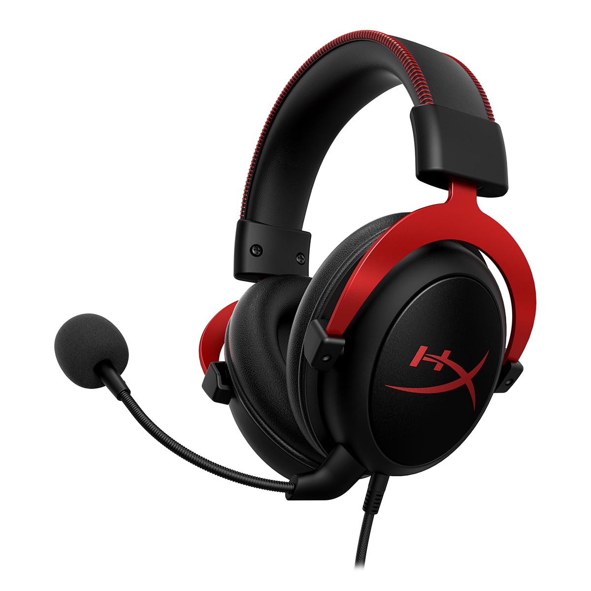 Auscultadores e Mircofone HeadSet Gaming HYPERX Cloud II Pro - Jack 3.5 Preto / Vermelho-1