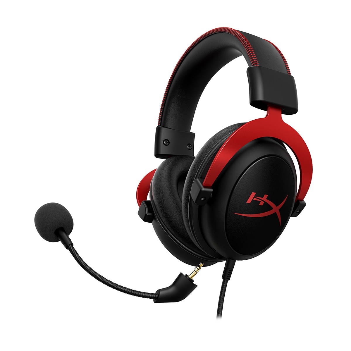 Auscultadores e Mircofone HeadSet Gaming HYPERX Cloud II Pro - Jack 3.5 Preto / Vermelho-2