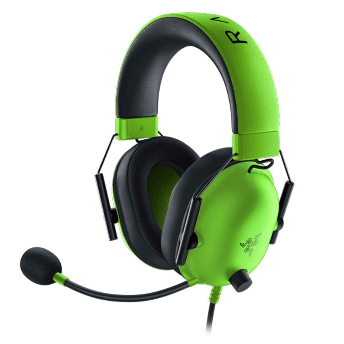 Auriculares de diadema con micrófono Razer BlackShark V2 X Verde Verde / Negro-1