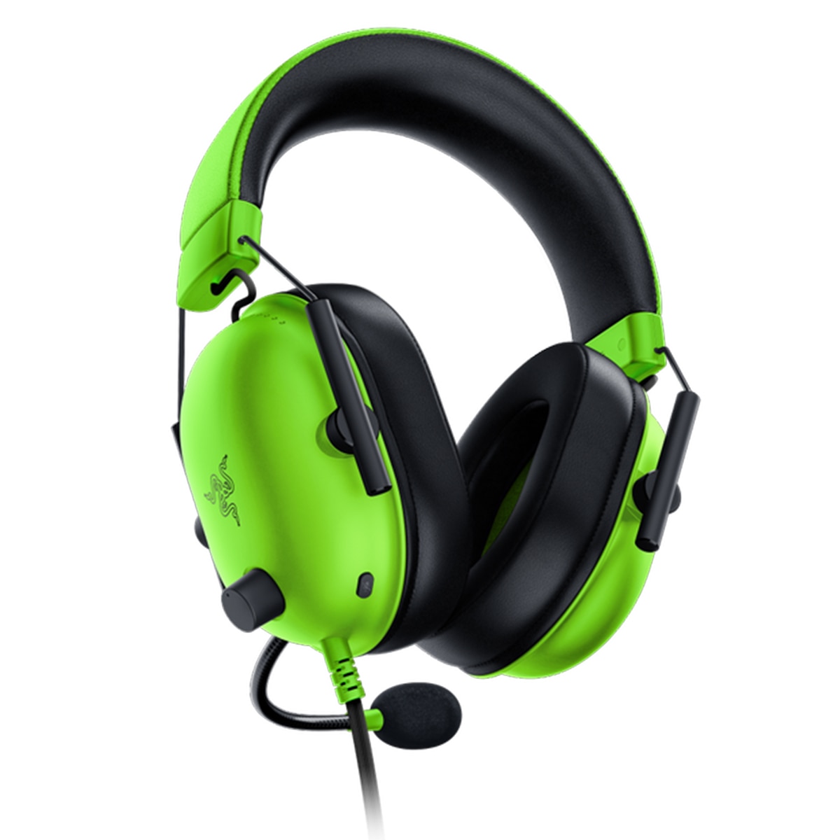 Auriculares de diadema con micrófono Razer BlackShark V2 X Verde Verde / Negro-2