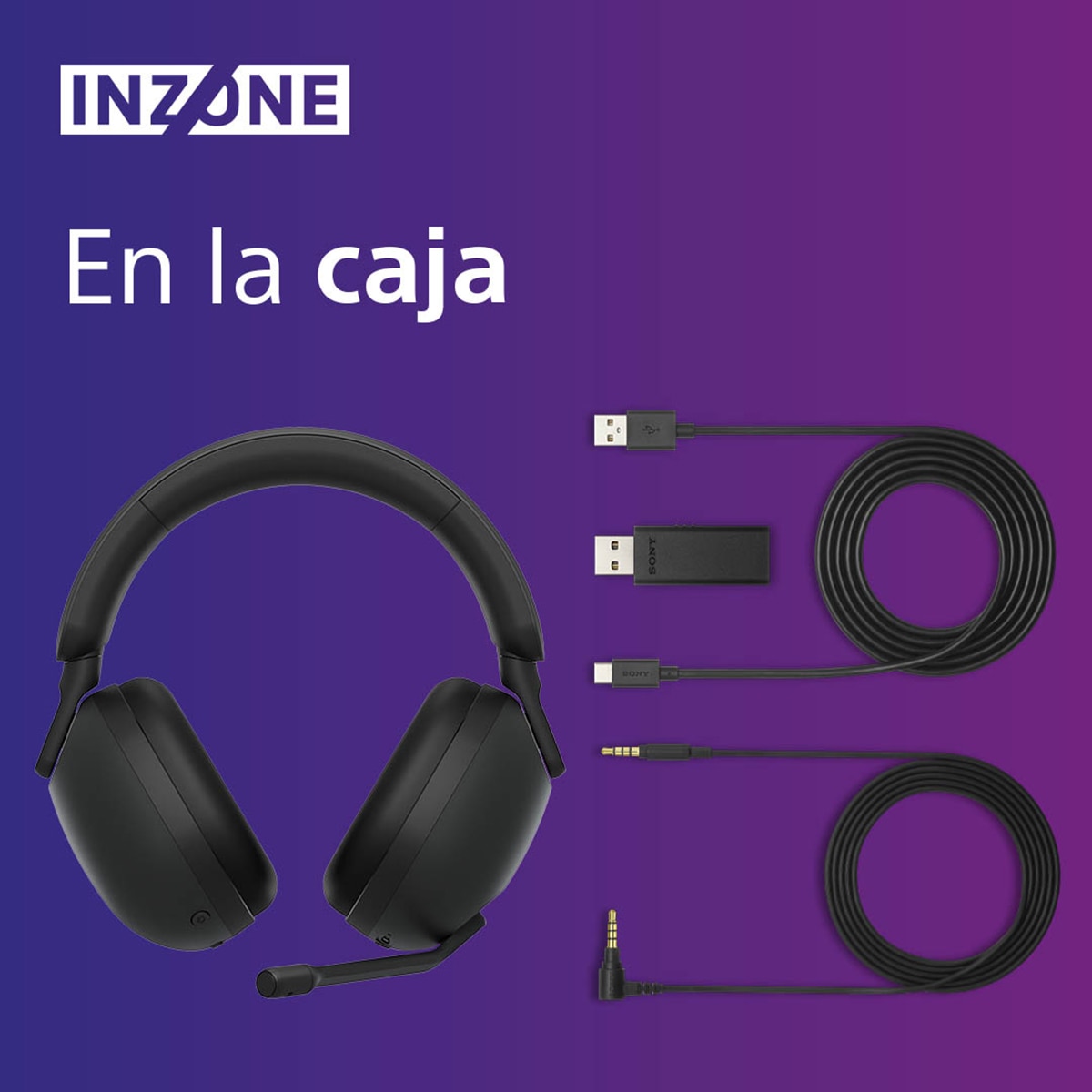 Auriculares diadema inalámbricos Sony INZONE H9 con Noise Cancelling para gaming Negro-7