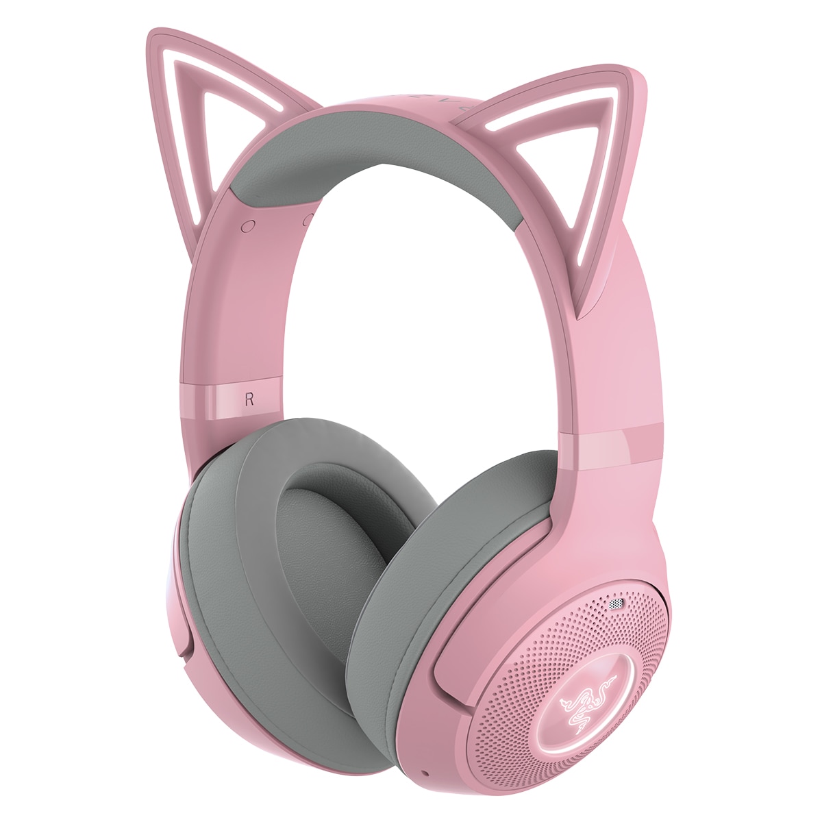 Auriculares Gaming Bluetooth con micrófono Razer Kraken Kitty V2 BT Cuarzo-1