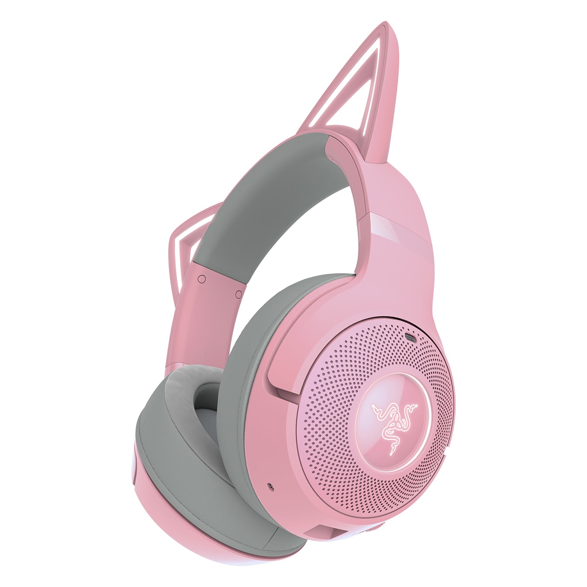 Auriculares Gaming Bluetooth con micrófono Razer Kraken Kitty V2 BT Cuarzo-5