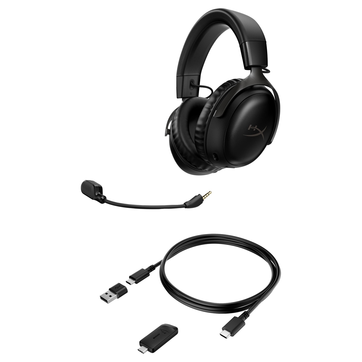 Auriculares con micrófono Gaming HyperX Cloud III inalámbricos Negro-3