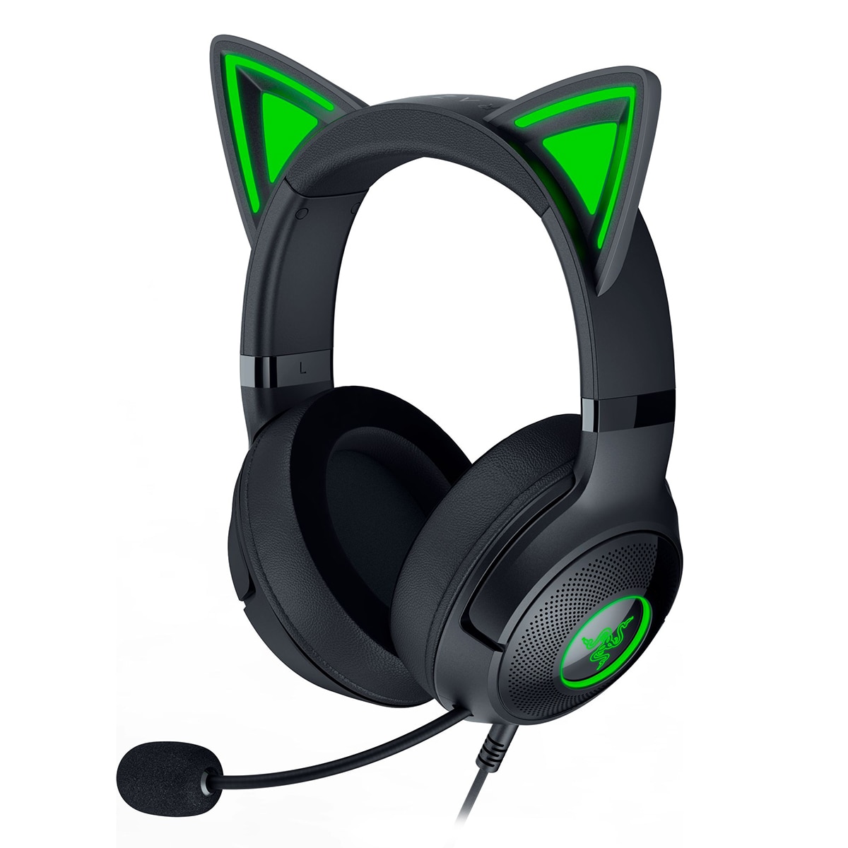 Auriculares Gaming con micrófono y cable Razer Kraken Kitty V2 Negro Negro-1