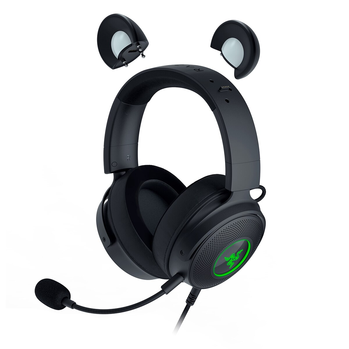Auriculares Gaming con micrófono y cable Razer Kraken Kitty V2 Pro Negro Negro-2