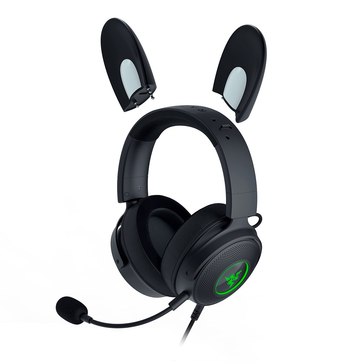Auriculares Gaming con micrófono y cable Razer Kraken Kitty V2 Pro Negro Negro-6