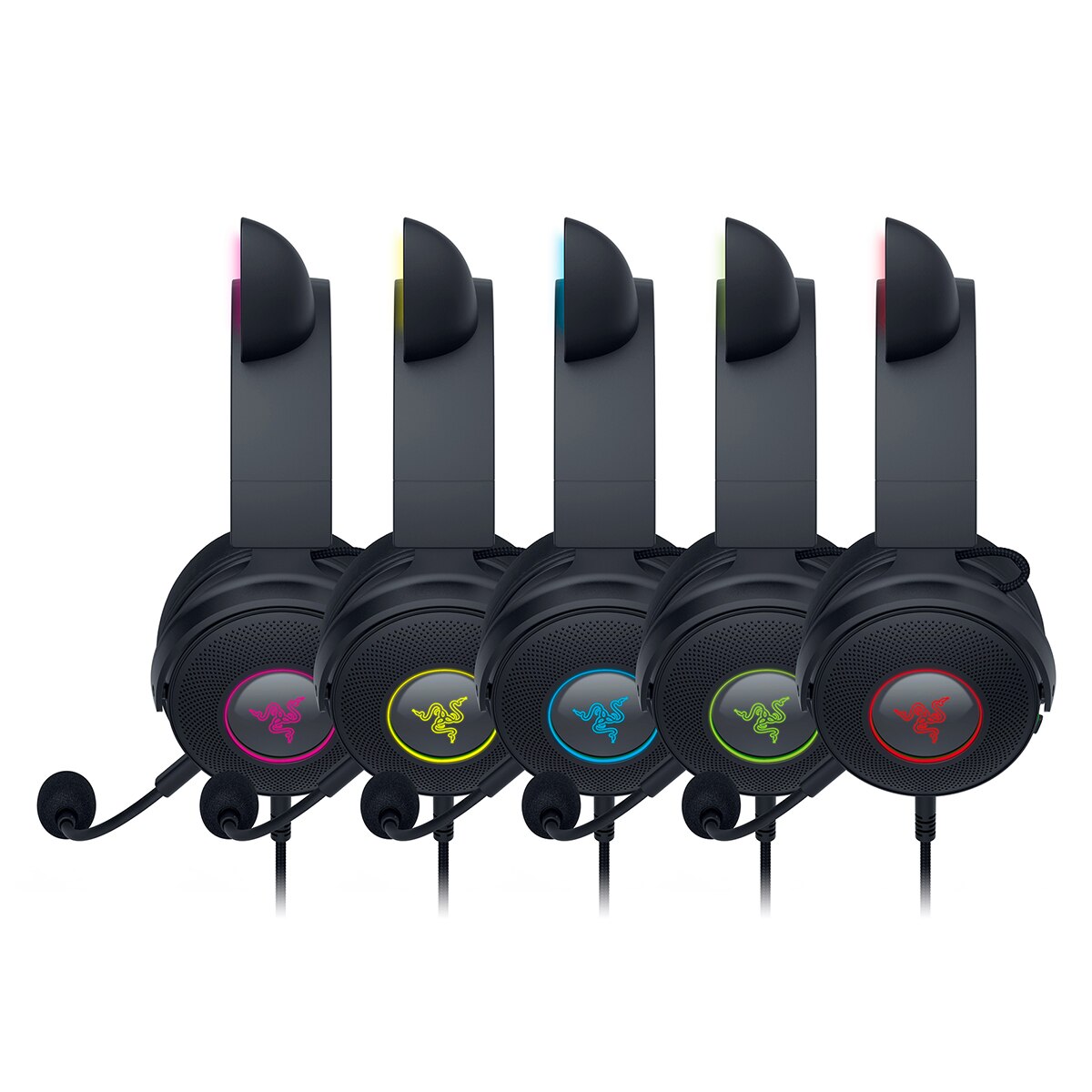Auriculares Gaming con micrófono y cable Razer Kraken Kitty V2 Pro Negro Negro-21