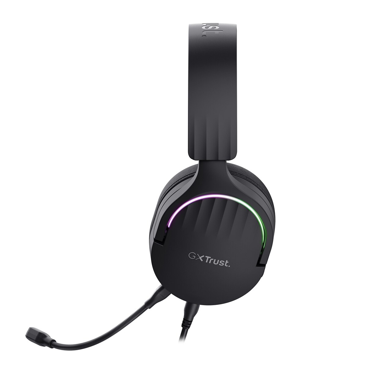 Auriculares Gaming con micrófono Trust GXT 490 Fayzo negro con sonido 7.1 Negro-5