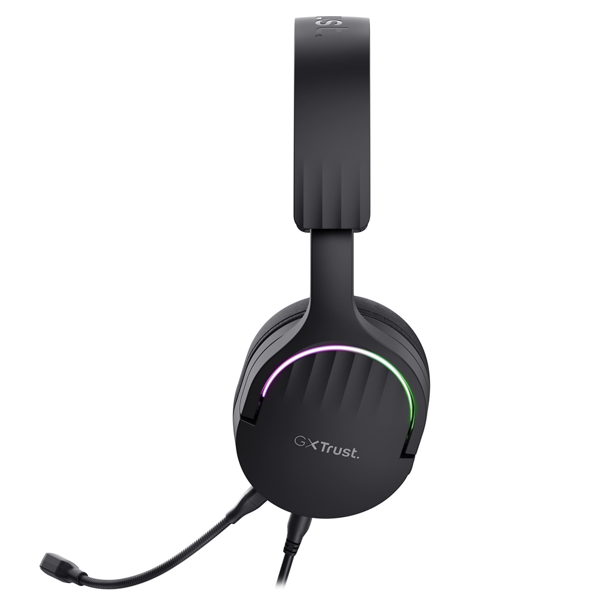 Auriculares Gaming con micrófono Trust GXT 490 Fayzo negro con sonido 7.1 Negro-6