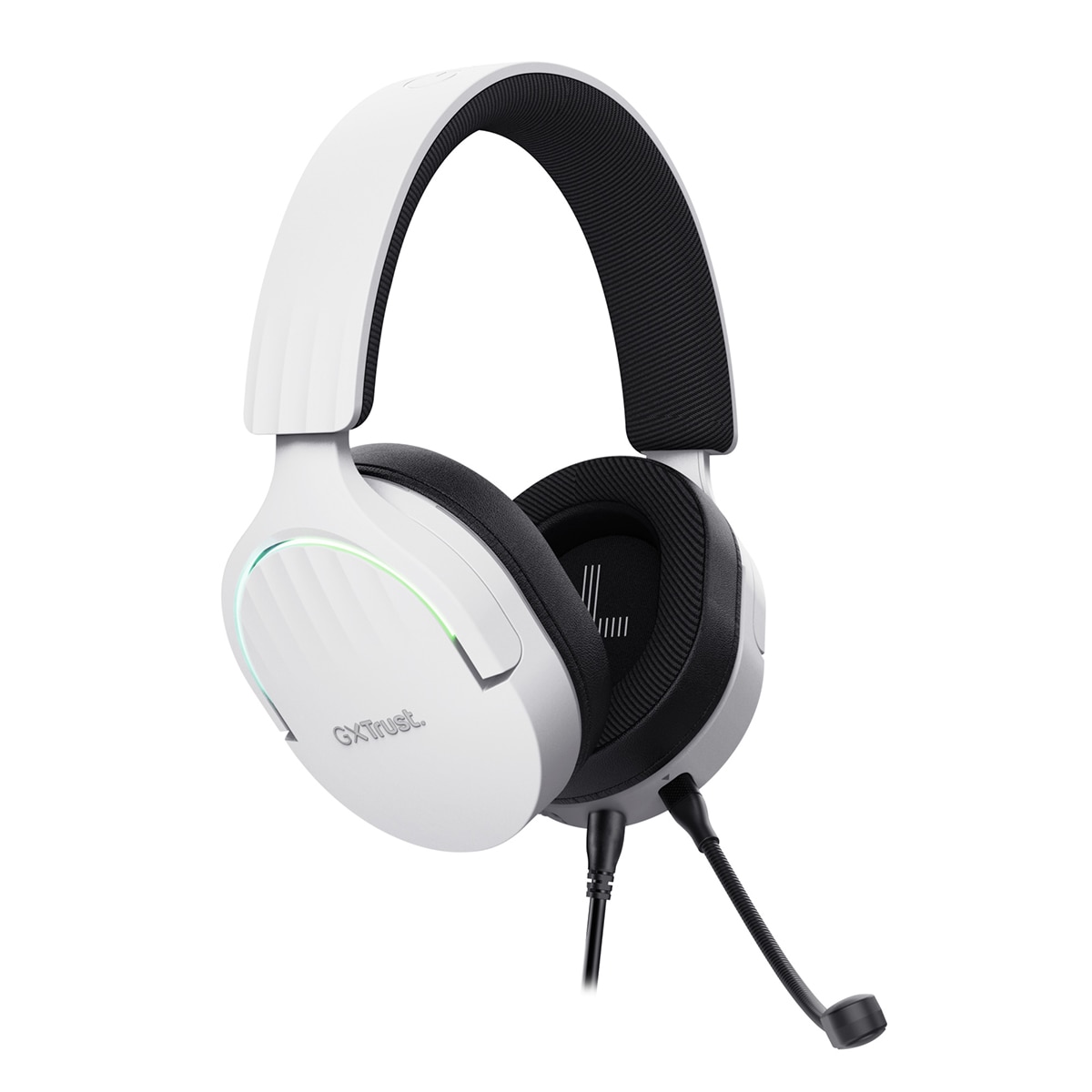 Auriculares Gaming con micrófono Trust GXT 490 Fayzo blanco con sonido 7.1 Blanco / Negro-2