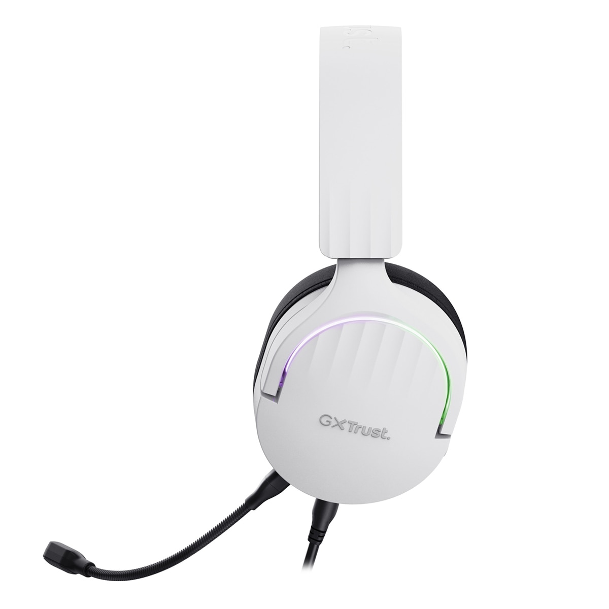 Auriculares Gaming con micrófono Trust GXT 490 Fayzo blanco con sonido 7.1 Blanco / Negro-5