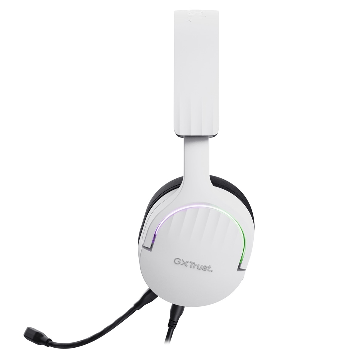Auriculares Gaming con micrófono Trust GXT 490 Fayzo blanco con sonido 7.1 Blanco / Negro-6