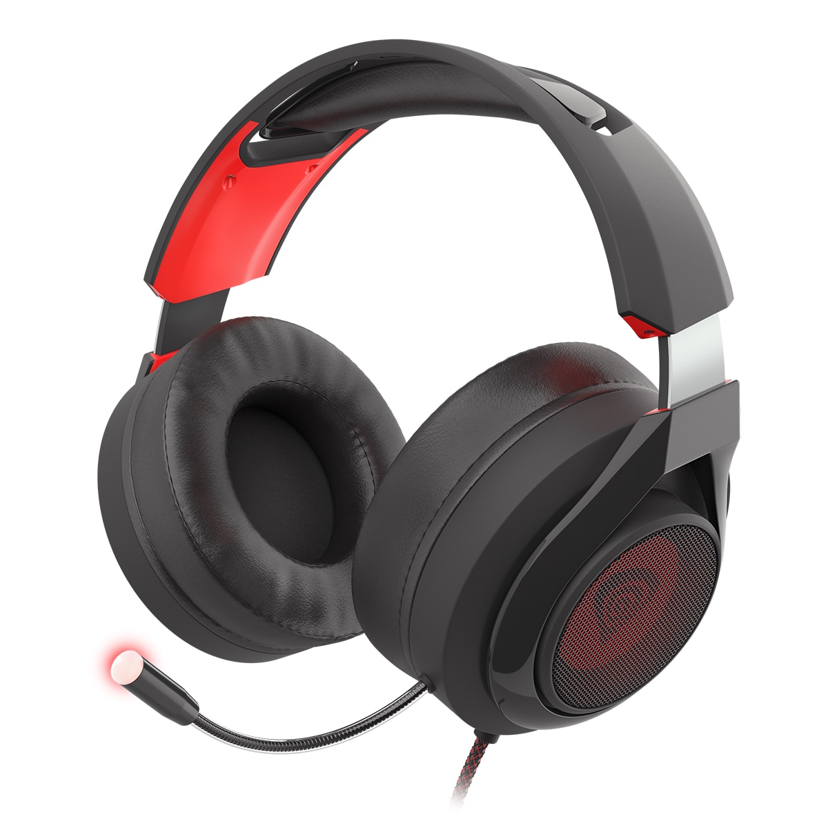 Auriculares Gaming con micrófono Genesis Radon 610 7.1 Negro / Rojo-1