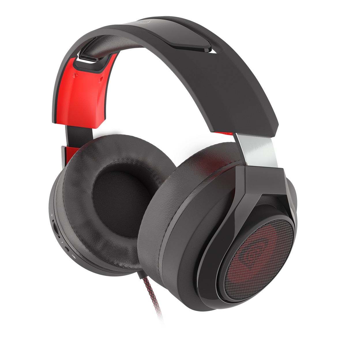 Auriculares Gaming con micrófono Genesis Radon 610 7.1 Negro / Rojo-4