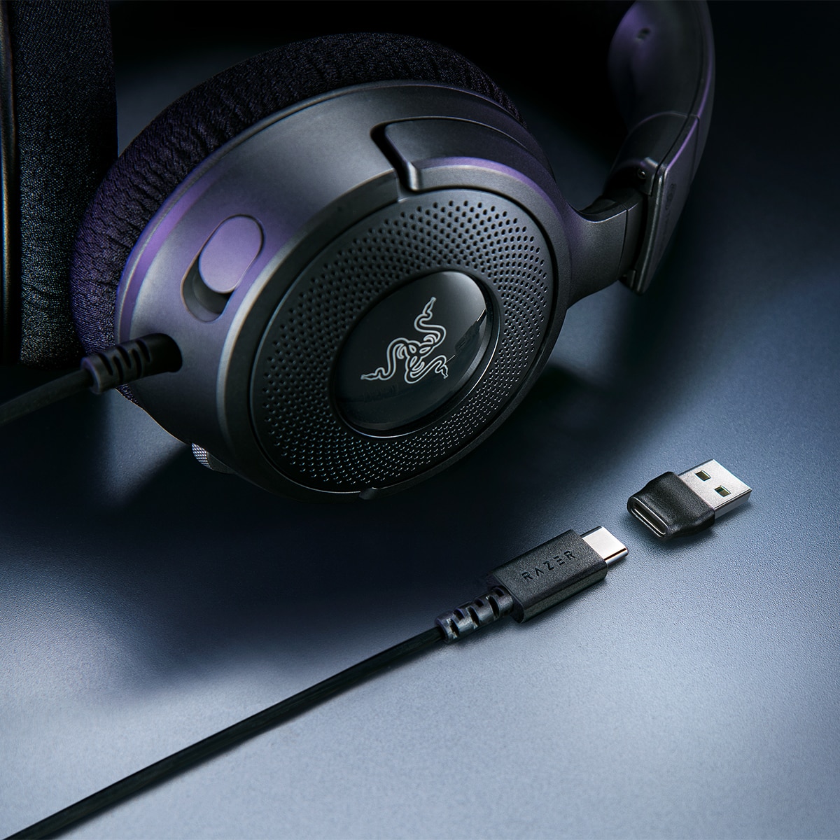 Auriculares Gaming con micrófono y cable Razer Kraken V4 X Negro-12