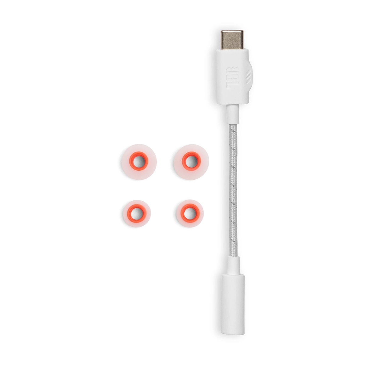 Auriculares Gaming de botón con cable JBL Quantum 50 con USB-C Blanco-7