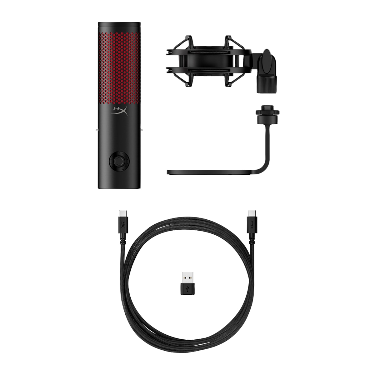 Micrófono de sobremesa HyperX QuadCast 2 Negro-7