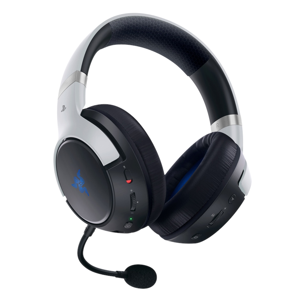 Auriculares de diadema con micrófono Gaming Razer Kaira HyperSpeed inalámbricos Multiplataforma - Licencia PlayStation Blanco / Negro-2