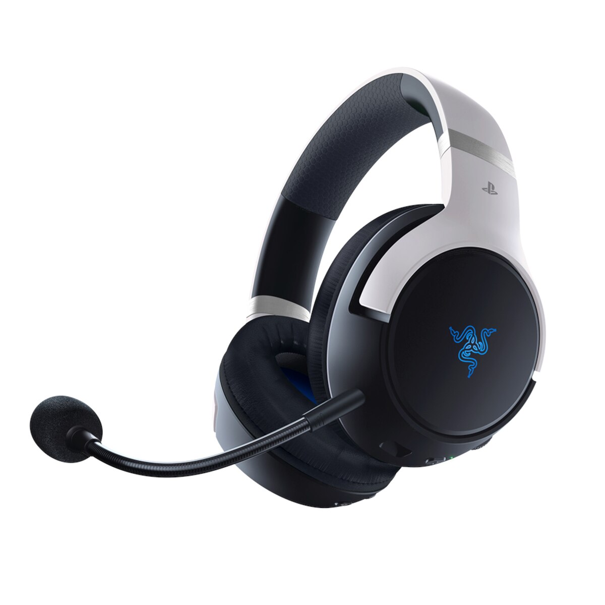 Auriculares de diadema con micrófono Gaming Razer Kaira HyperSpeed inalámbricos Multiplataforma - Licencia PlayStation Blanco / Negro-4