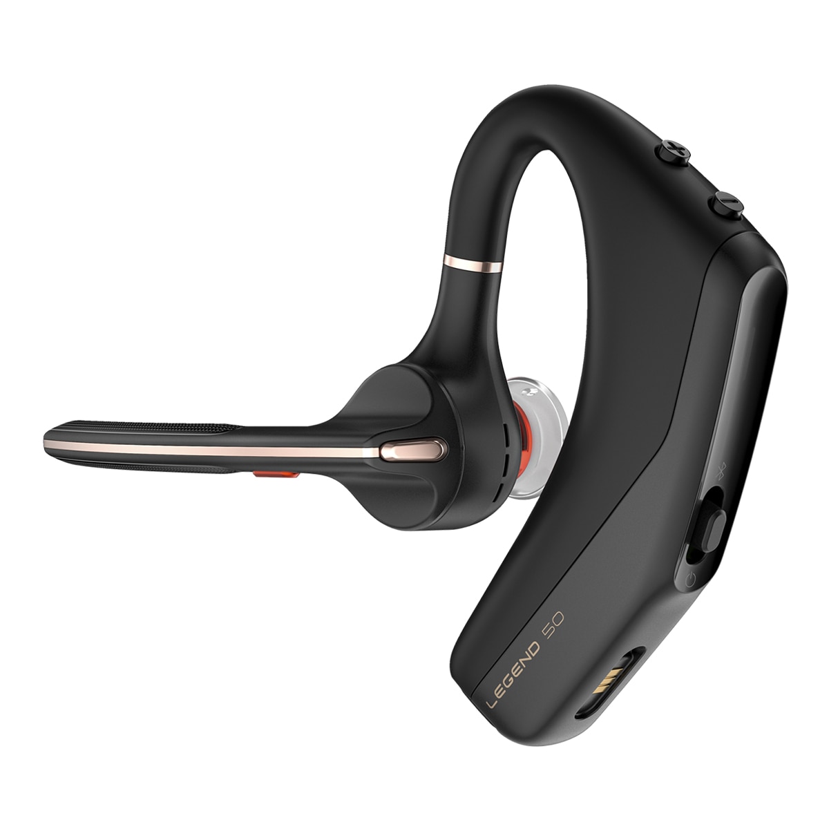 Auricular con micrófono Poly Voyager Legend 50 Bluetooth con cancelación de ruido Negro-4