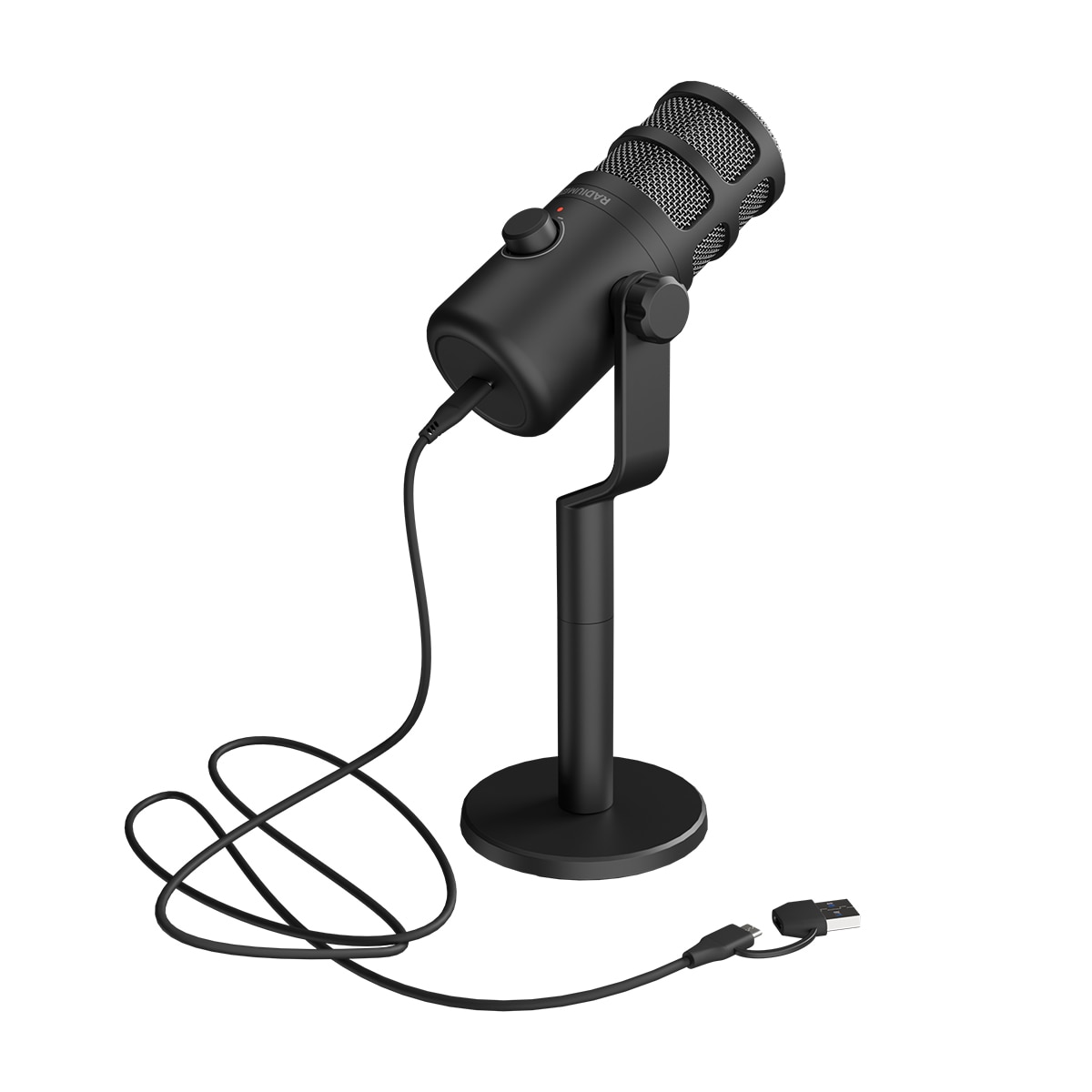 Micrófono Genesis RADIUM 350D Dinámico USB Negro-2