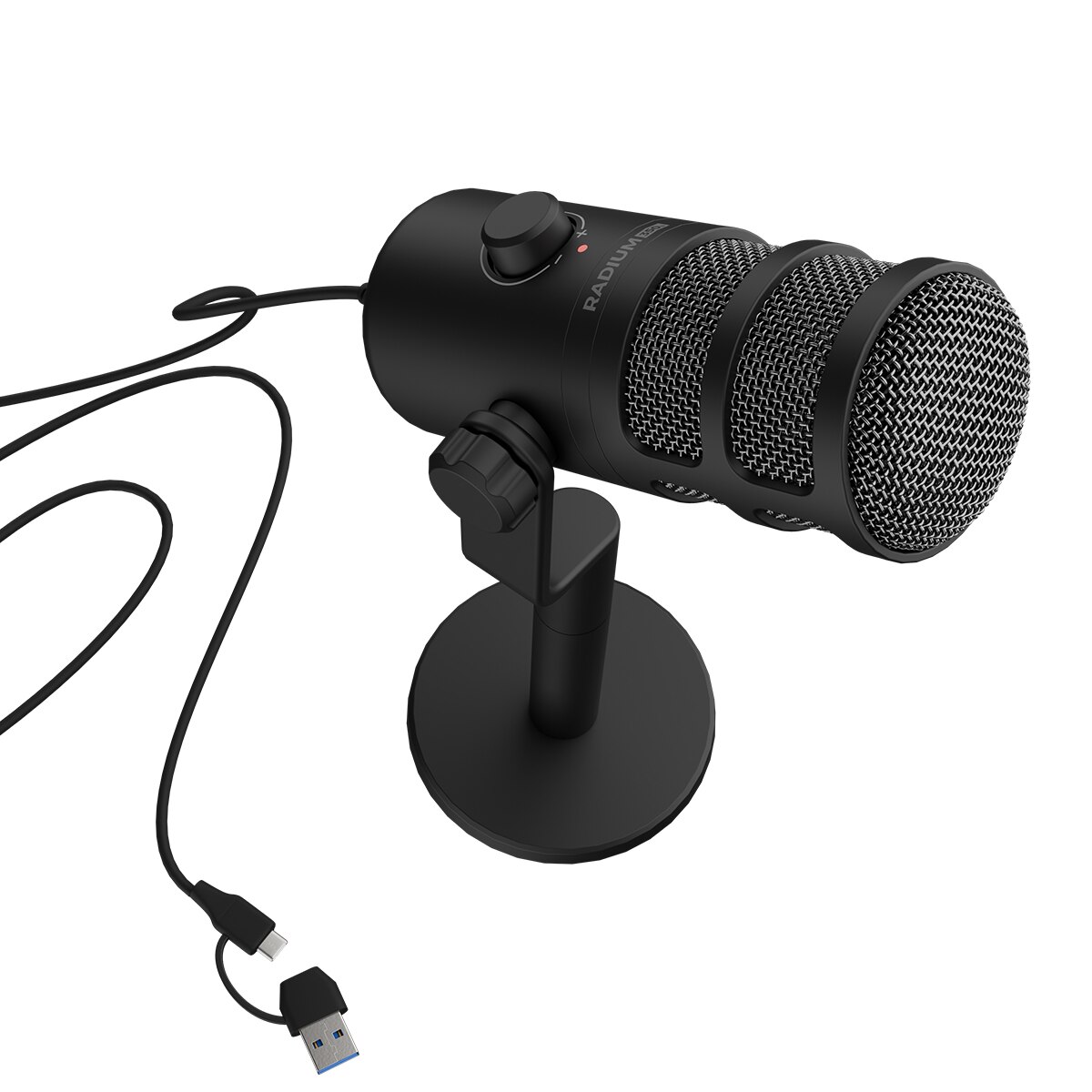 Micrófono Genesis RADIUM 350D Dinámico USB Negro-3