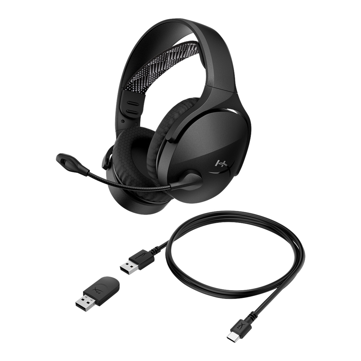 Auriculares de diadema inalámbricos HyperX Cloud Jet para Gaming Negro-8