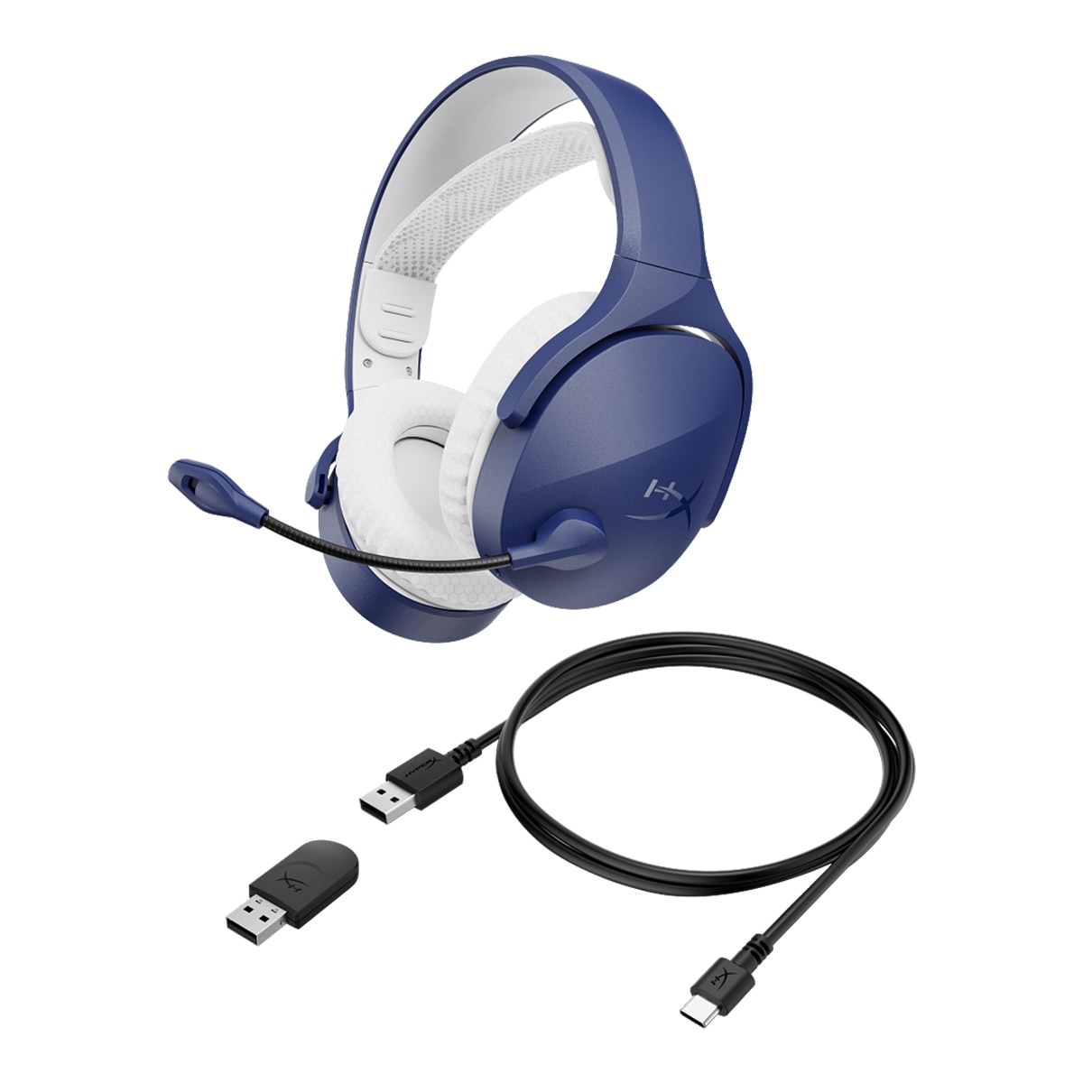 Auriculares de diadema inalámbricos HyperX Cloud Jet para Gaming - Azul Azul-6