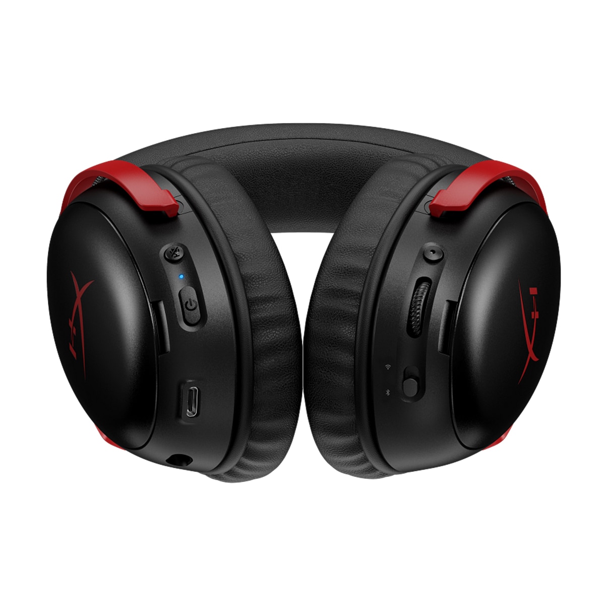 Auriculares de diadema inalámbricos HyperX Cloud III S Wireless para Gaming Negro / Rojo-5