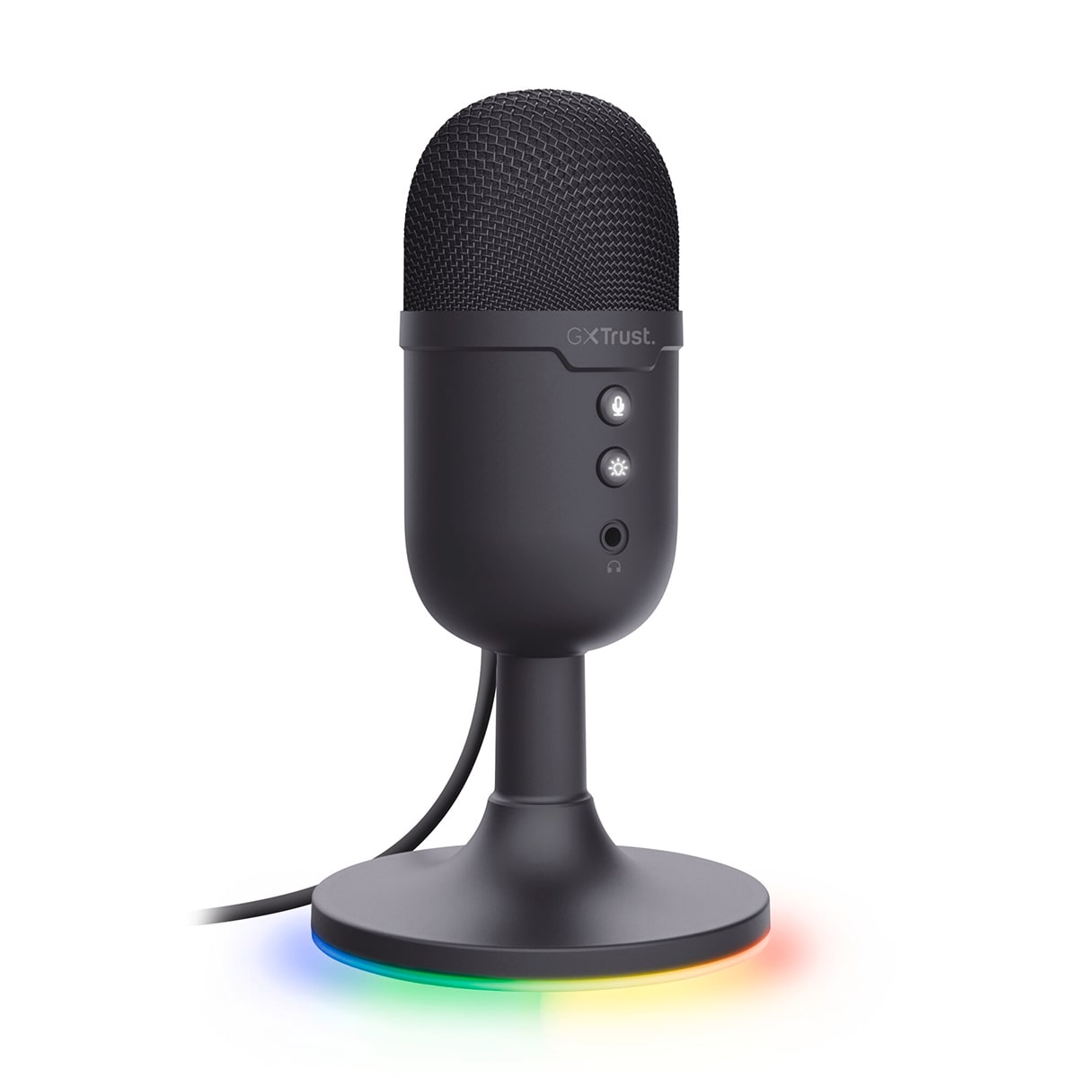 Micrófono gaming USB Trust GXT 234 Yunix negro Negro-2