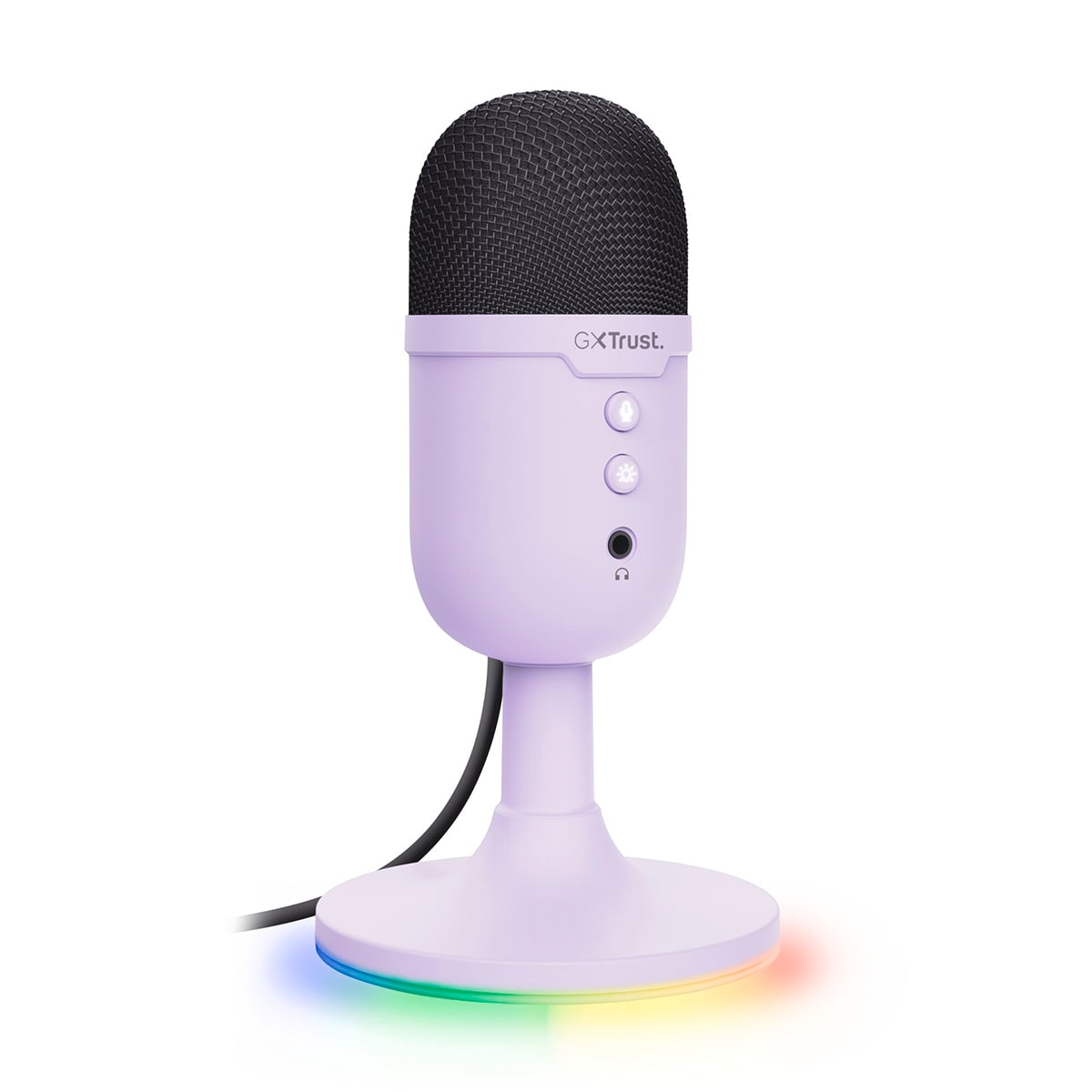 Micrófono gaming USB Trust GXT 234 Yunix morado Morado-2