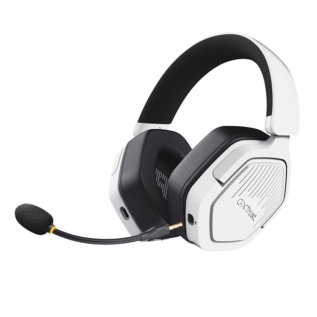 Imagen 0 de Auriculares Diadema con micrófono para Gaming Trust GXT493W Carus