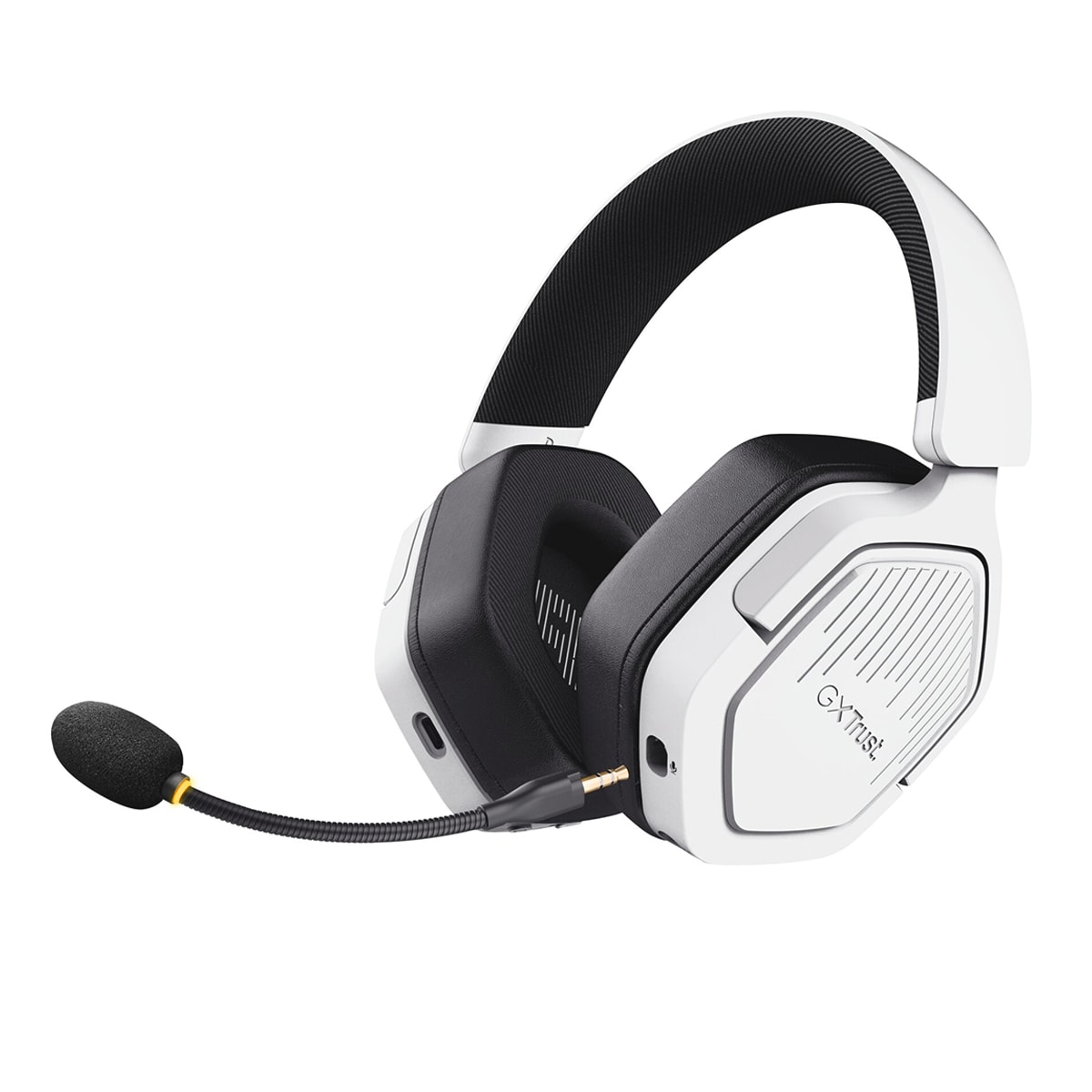Auriculares Diadema con micrófono para Gaming Trust GXT493W Carus Blanco-1