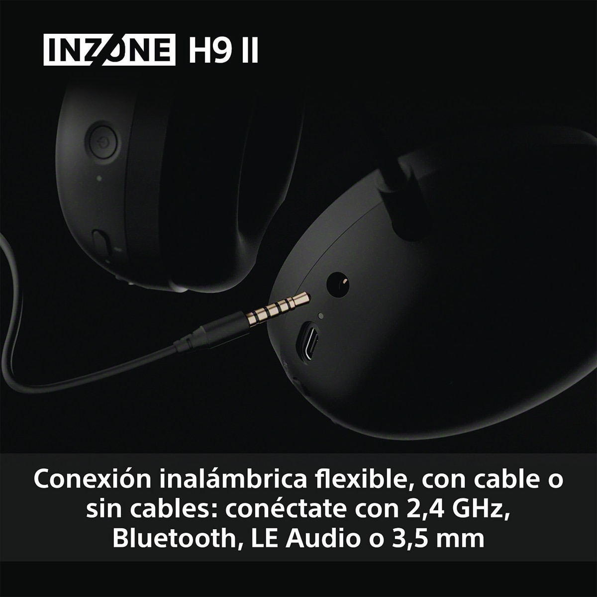 Auriculares Diadema con micrófono para Gaming Sony INZONE H9 II con cancelación de ruido Blanco-8