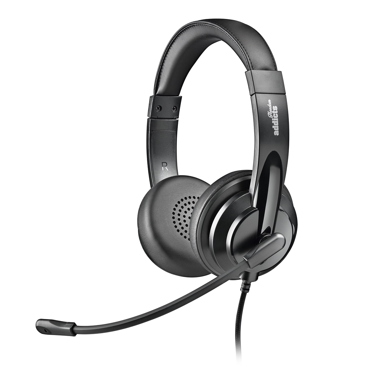 Imagen 0 de Auriculares de diadema con micrófono NGS VOX605 USB-C con adaptador USB-A
