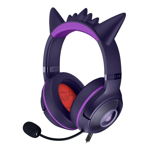 Imagen 0 de Auriculares de diadema con micrófono Razer Kraken Kitty V2 - Pokémon Gengar Edition