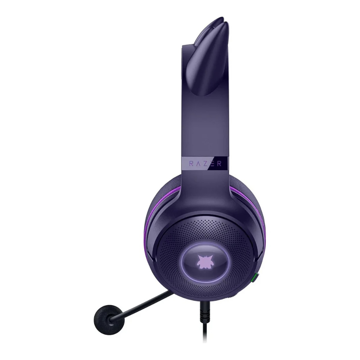 Auriculares de diadema con micrófono Razer Kraken Kitty V2 - Pokémon Gengar Edition Morado-2