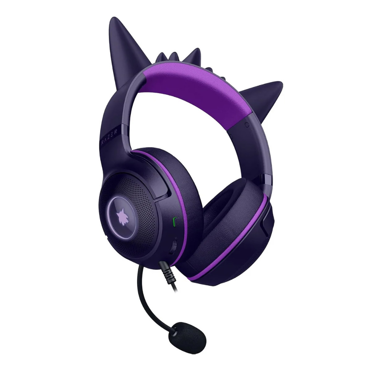 Auriculares de diadema con micrófono Razer Kraken Kitty V2 - Pokémon Gengar Edition Morado-3