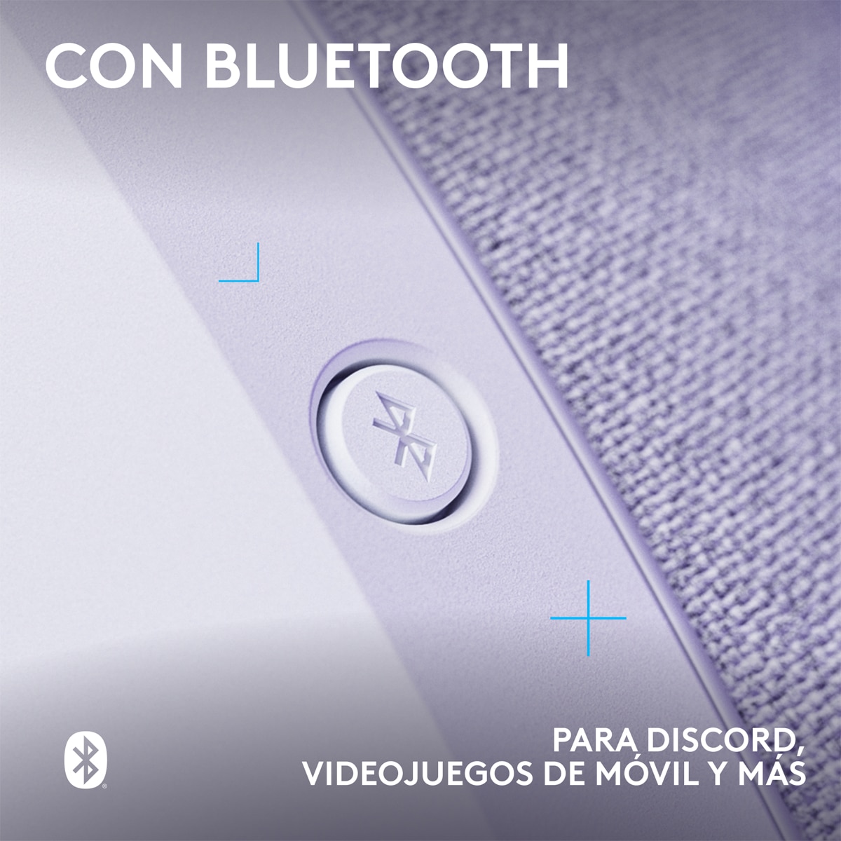 Auriculares de diadema con micrófono para Gaming Logitech 321 LightSpeed Blanco-5