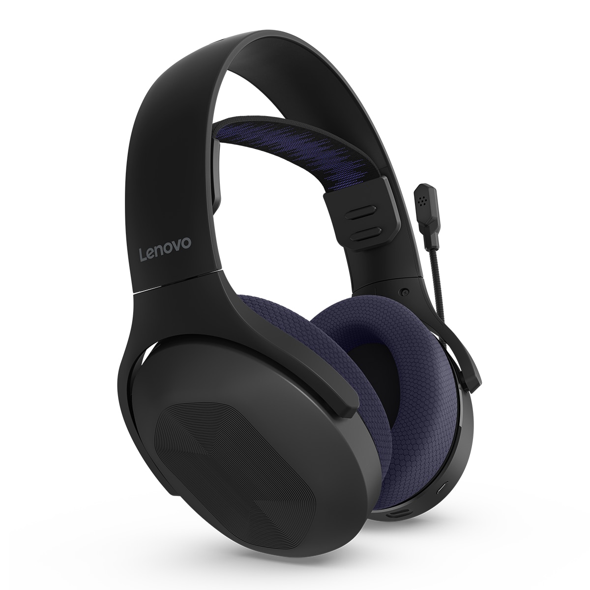 Auriculares Gaming Lenovo Legion H410 W Negro / Púrpura-4