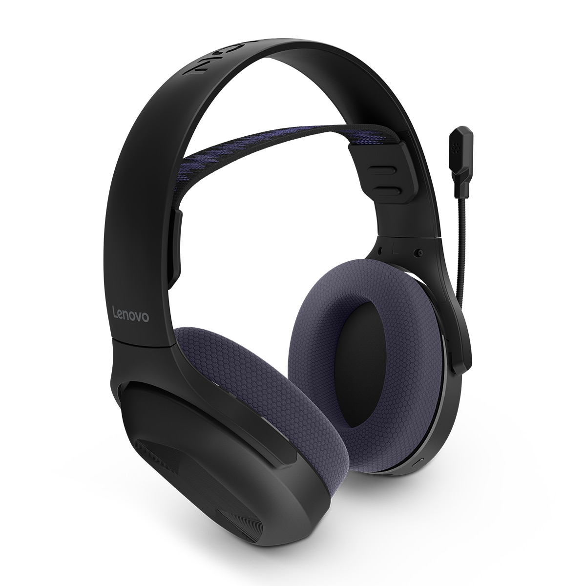 Auriculares Gaming Lenovo Legion H410 W Negro / Púrpura-7