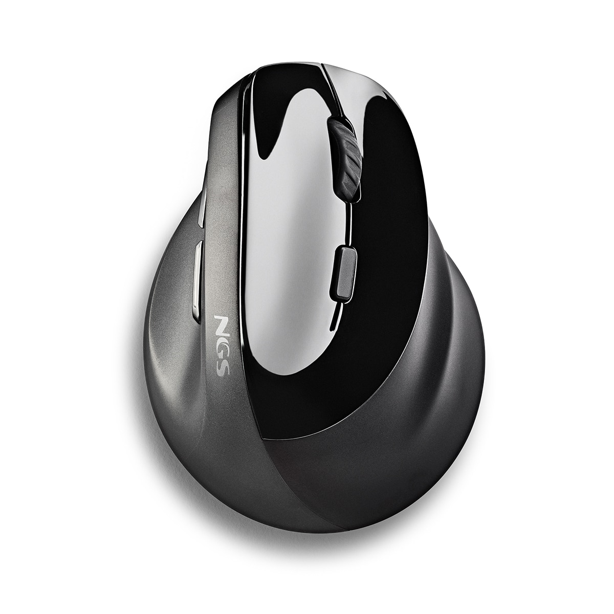 Ratón ergonómico vertical NGS EVO MOKSHA inalámbrico recargable Negro-5