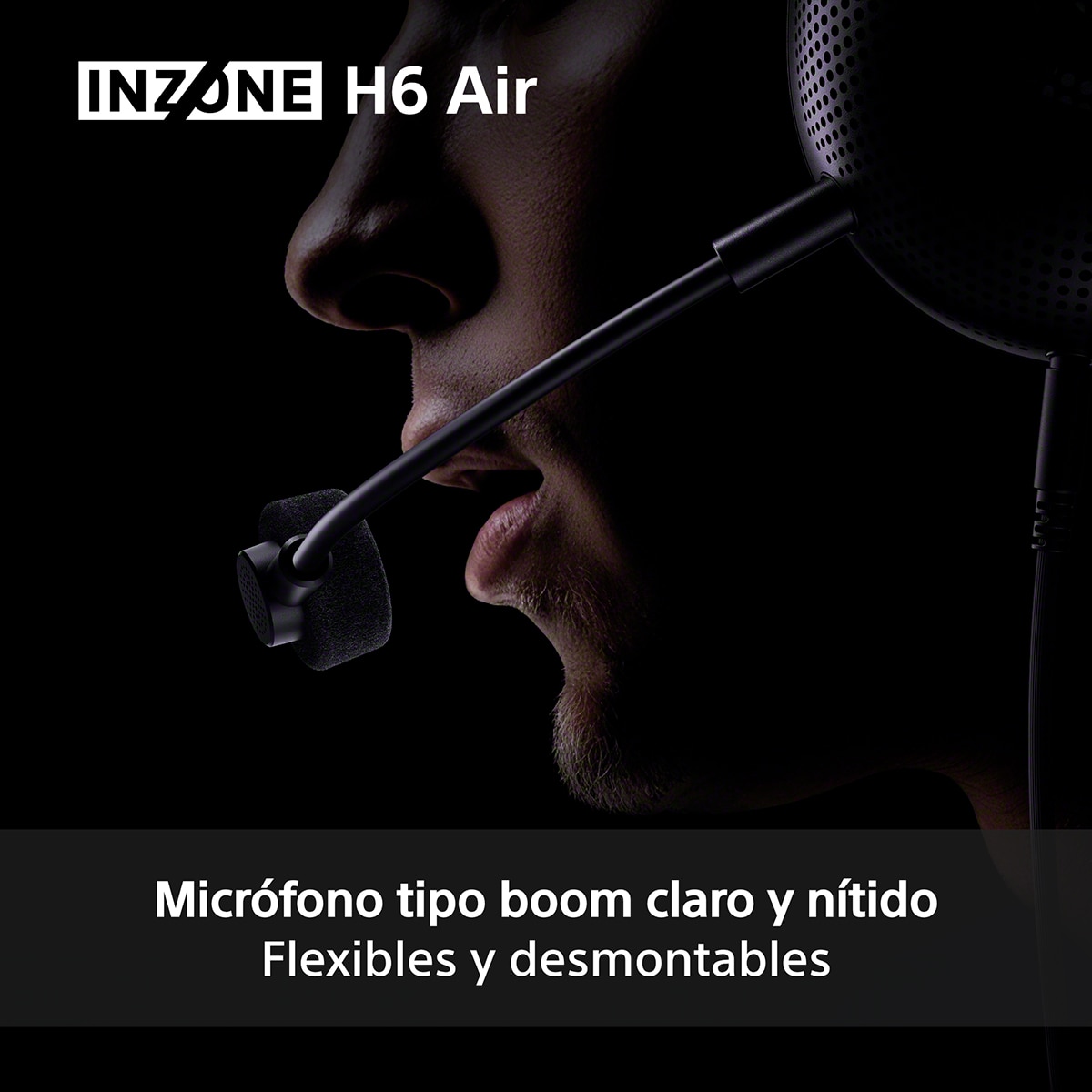 Auricular Gaming con micrófono Sony Inzone H6 Air - Negro Negro-9