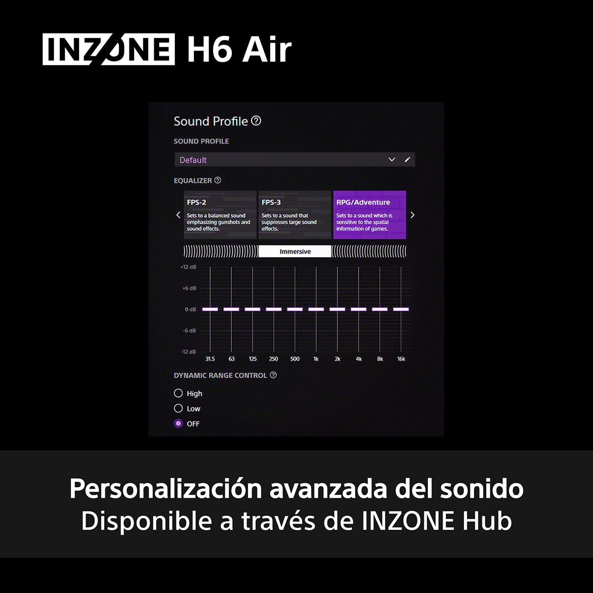 Auricular Gaming con micrófono Sony Inzone H6 Air - Negro Negro-11