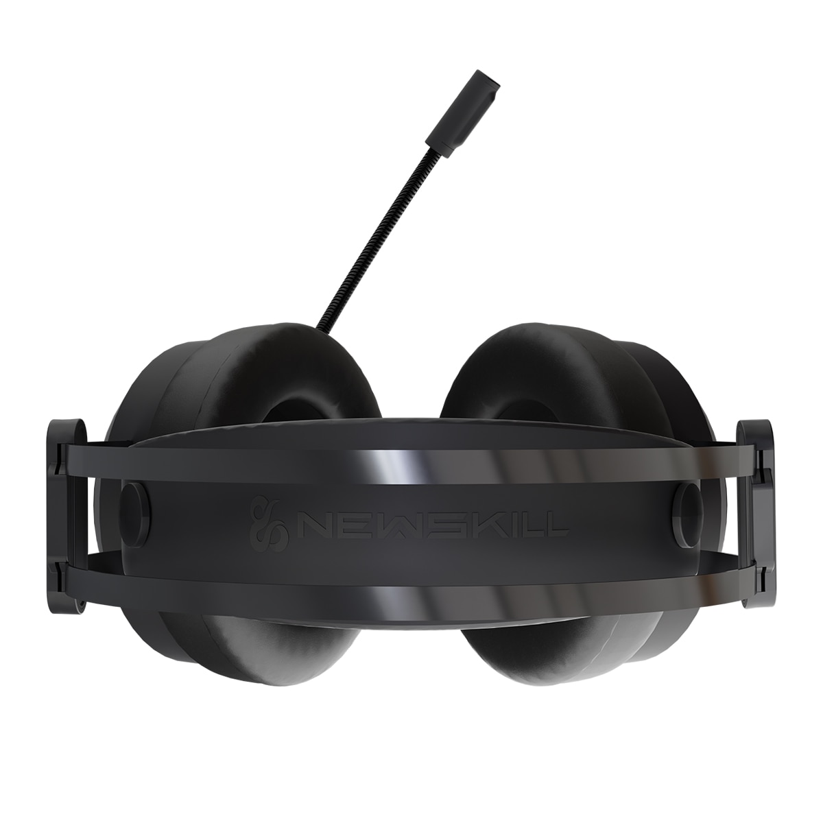 Auriculares de diadema Gaming Newskill Drakain V2 con RGB cíclico y micrófono flexible - Negro Negro-9