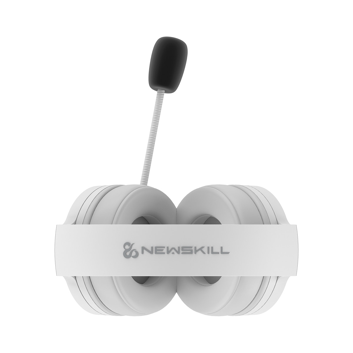 Auriculares de diadema Gaming Newskill Sobek 7.1 V2 con sonido virtual 7.1 e iluminación RGB - Marfil Marfil-2