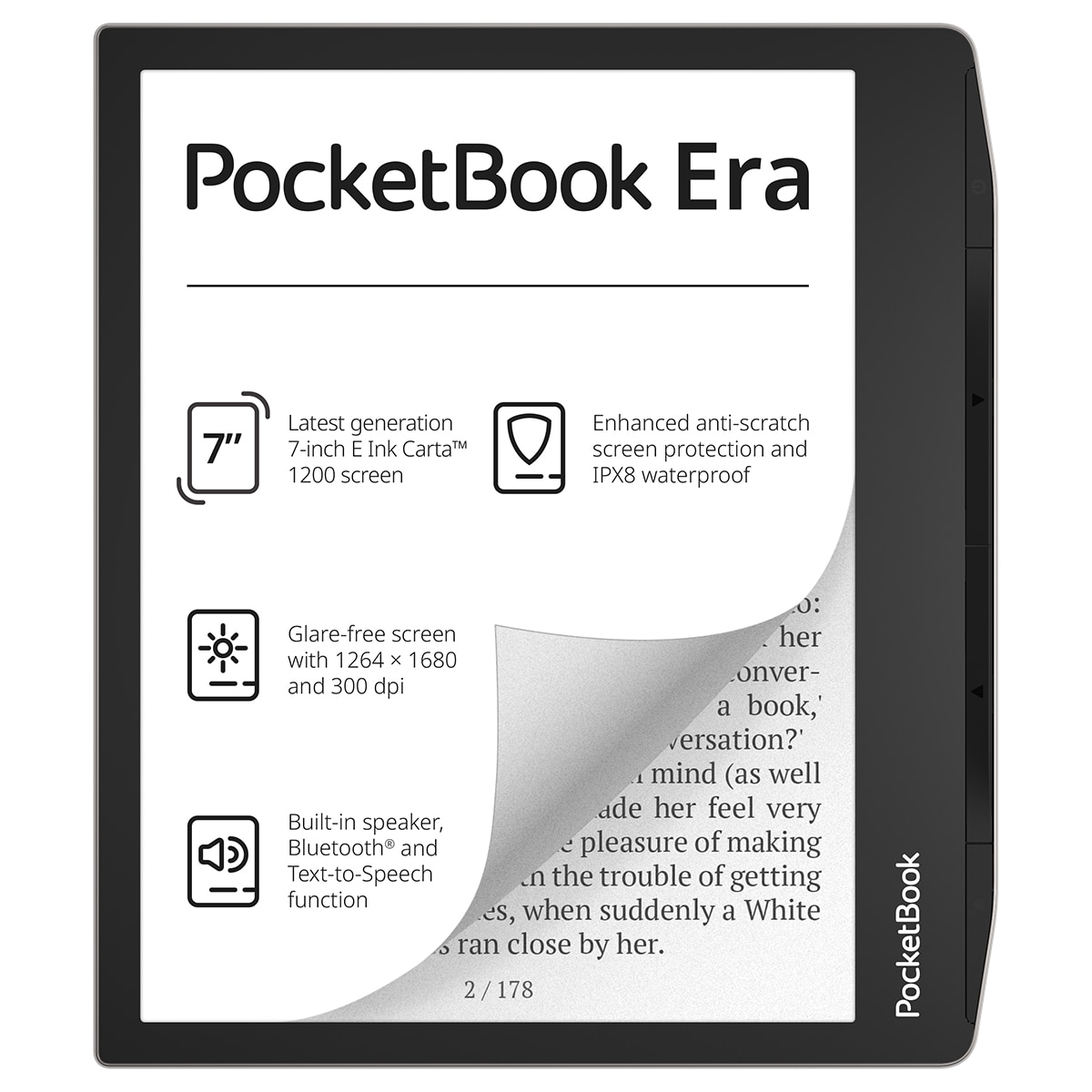 eReader Pocketbook Era 16GB Bluetooth Stardust Silver Plata-1