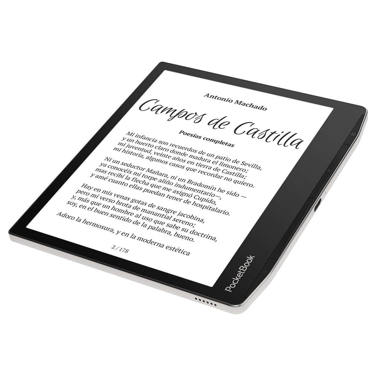 eReader Pocketbook Era 16GB Bluetooth Stardust Silver Plata-3