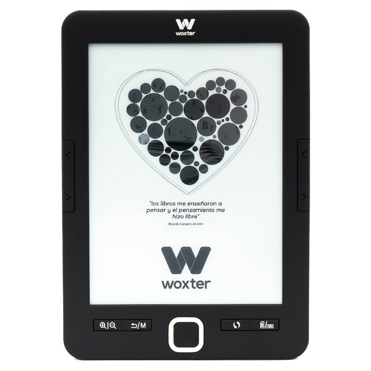 eReader Woxter Scriba 195, 4GB, 6" E-Ink Pearl, negro Negro-1
